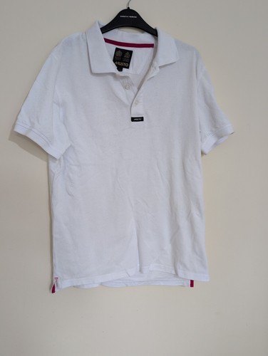 Musto mens white - white, polo
