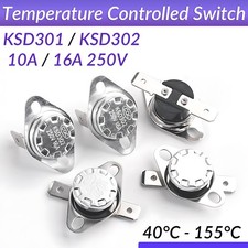 KSD301 KSD302 10A 16A NO/NC