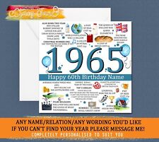 Personalised 60th Birthday