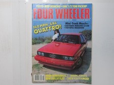 Four wheeler august 1982 audi - 1982,