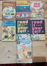 7 Vintage Ladybird Books Used