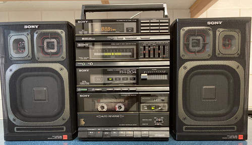 Vintage 1980s sony 204 - 1980s, fh-204