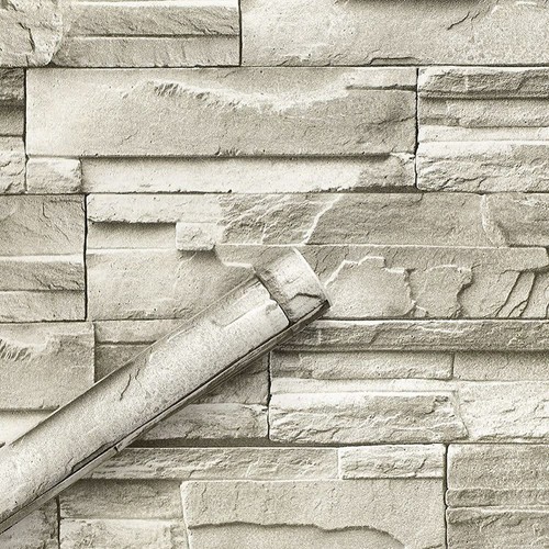 Faux brick wallpaper xmas - faux,