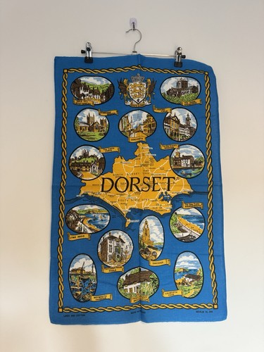 Dorset pictorial map linen - , &