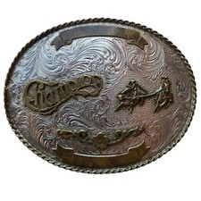 Rodeo Trophy Belt Buckle