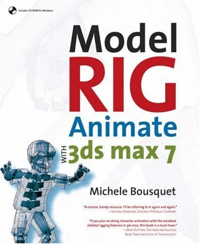 Model rig animate with - model,, 3ds