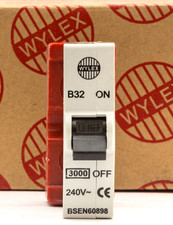 WYLEX 32 AMP B32 CURVE B 3kA