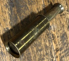 Vintage Brass Two Draw Pocket