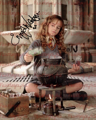 Emma watson signed - watson, harry