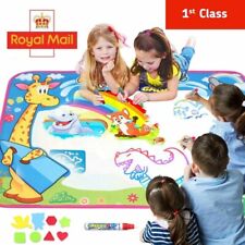 Large Aqua Doodle Water Painting Drawing Mat Mess Free 72 x 52