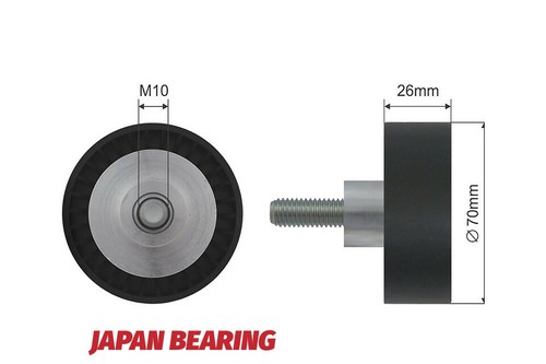 Tensioner timing belt pulley - tensioner,