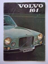 VOLVO 164 SALOON orig 1970 1971 UK Mkt Sales Brochure