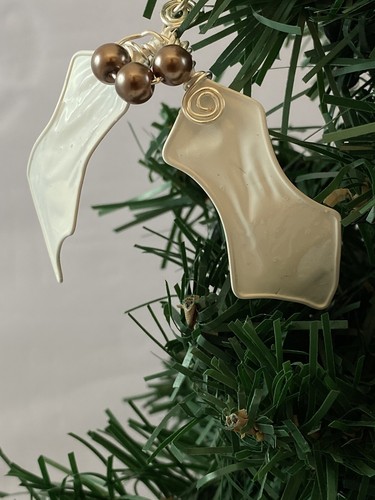 White handmade unusual - ,