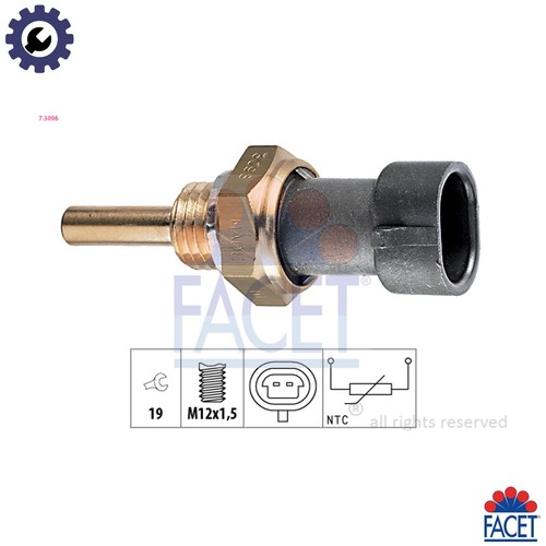 Sensor oil temperature 3098 - sensor, 7.3098