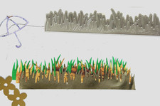 Long Grass Border Metal