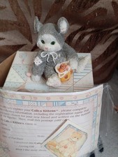 Calico Kittens By Enesco ' Can't  Disguise Our Friendship ' 1994 . Boxed.