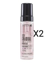 2x Sienna X Self Tan clear