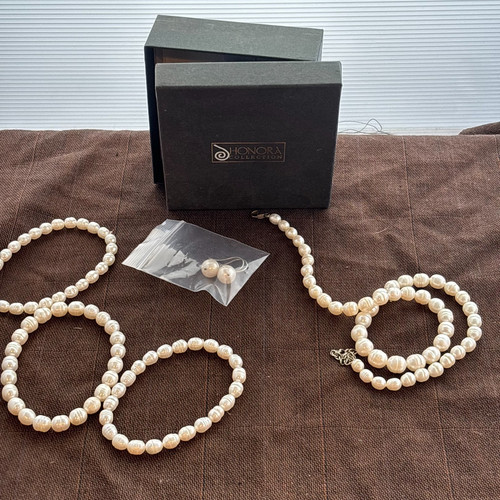 Vtg honora cultured pearl - honora, 925