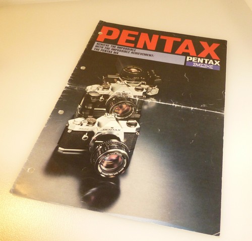 1981 pentax slr advertising - 1981,