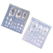 DIY Stamping Stencils Elf Ear Nail Art Molds DIY Nail Art Tools for Nair Art