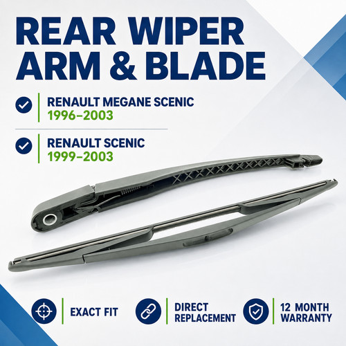 Rear wiper arm blade - arm,