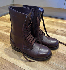 US WW2 paratrooper jump boots reproduction Size 43 (equiv to a UK size 9) pair 2