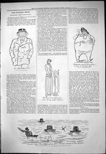 Antique Print 1877 Theatre