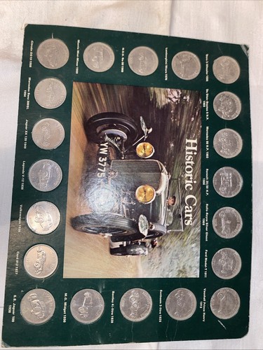 Shell historic cars coin - historic,