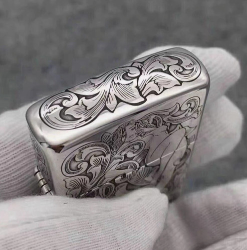 Zippo art nouveau lady - art,