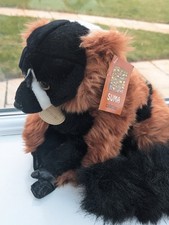 Red Ruffed Lemur Plush Toy