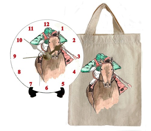Horse racing clock diy - racing,
