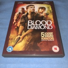 Blood Diamond (DVD, 2007). Region 2 PAL. Like New.