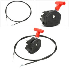 Lawn Mower Throttle Pull Control Cable&Choke Lever For Electric Petrol Lawnmower