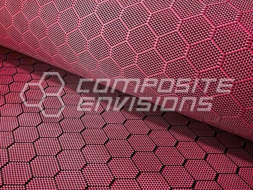 Carbon fiber red aramid - carbon, hybrid