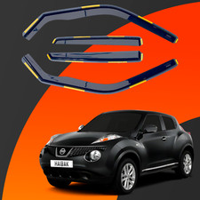 Wind Deflectors For Nissan Juke 2010-2019 5 Doors 4 pc Haibak Tinted