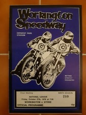 Workington stoke speedway - workington,