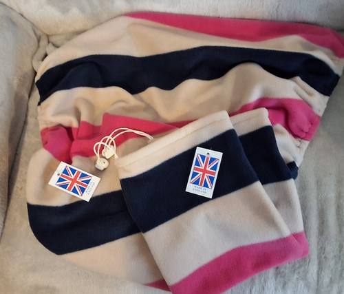 Newmarket stripe fleece saddle - newmarket,
