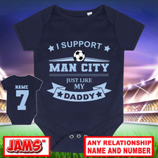 Personalised Man City Football