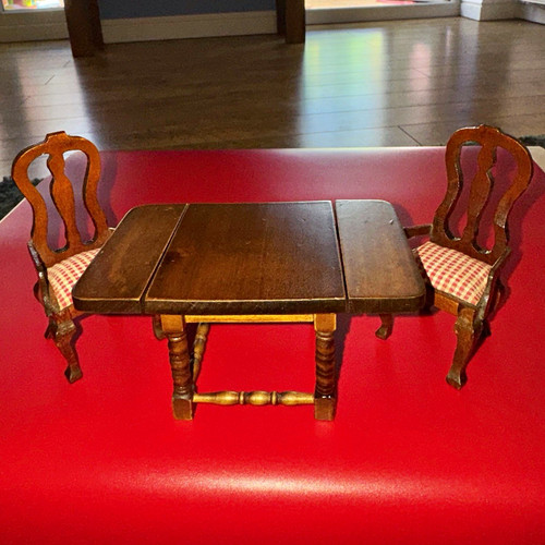 Dolls house dining room - dining, set