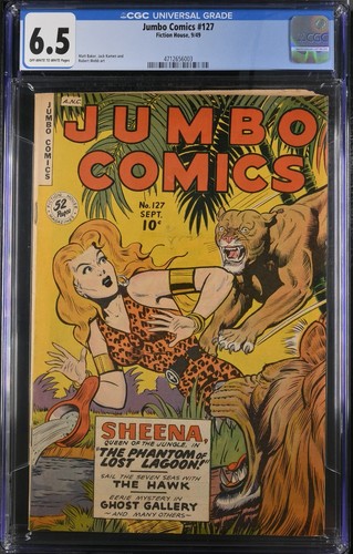 Jumbo comics 127 cgc - 127, 6.5