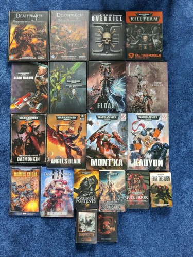 Various warhammer books - various,