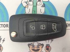U FORD TRANSIT FLIP REMOTE 3 BUTTON ID49 TRANSPONDER CHIP HU101 KEY BLADE