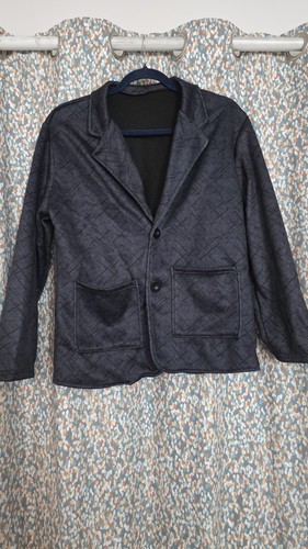 Mens navy blue casual blazer - navy,