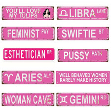 Swiftie Women Cave Retro Metal Sign Wall Decor Funny Bar Club Kitchen Man Cave