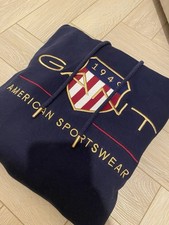 GANT Active Shield Navy Hoodie