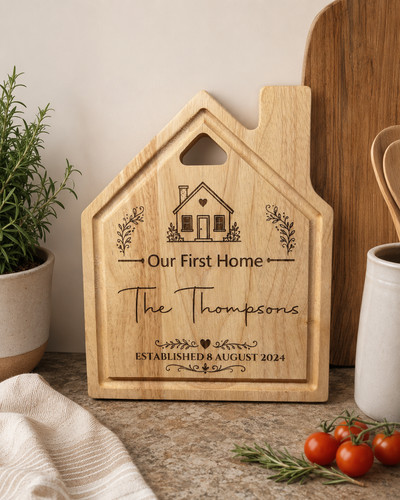 Personalised house shaped - personalised,