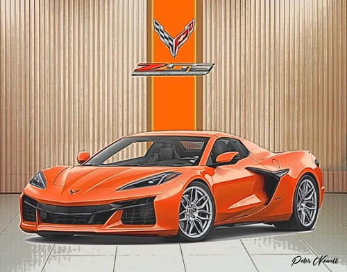 Corvette z06 art choice - z06,