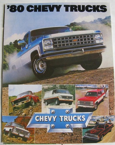 Chevrolet chevy trucks - trucks, 1980