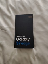 Genuine Samsung Galaxy S7 Edge Empty Box - With Accessories (Gold Platinum).