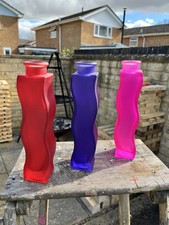 Scandinavian Art Glass Vintage IKEA Bud Vases Glass Of Two Garden Flowers 1990s’